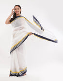 PRISTINE PARADISE | Pure Cotton | Indidha Saree