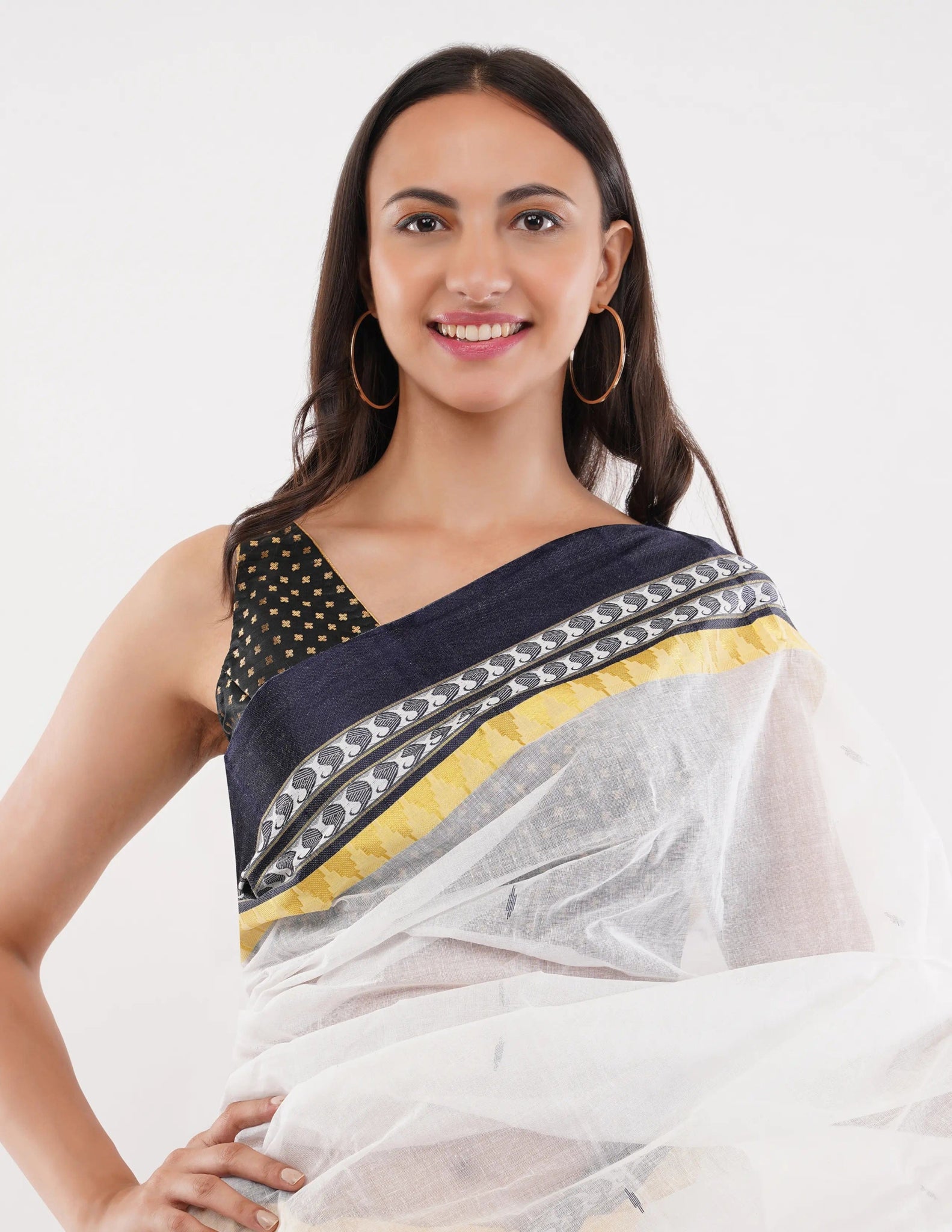 PRISTINE PARADISE | Pure Cotton | Indidha Saree
