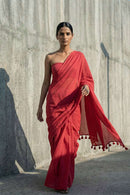 Rouge Still | Mul Cotton | Indidha Saree