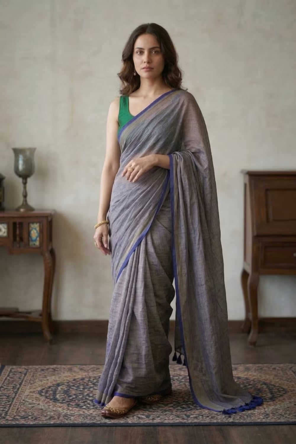 TORABI | Mul Cotton | Indidha Saree