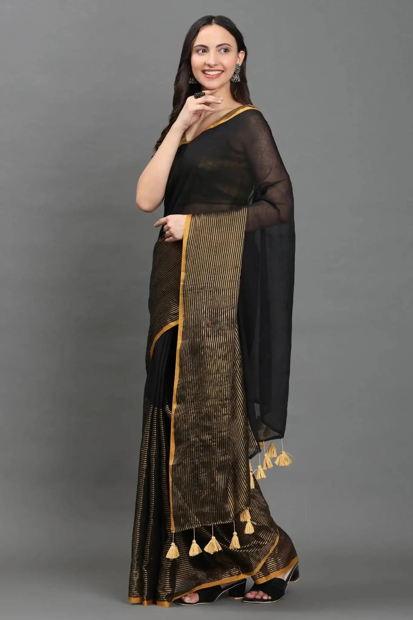 RAATI ROSHNI | Mul Cotton | Indidha Saree