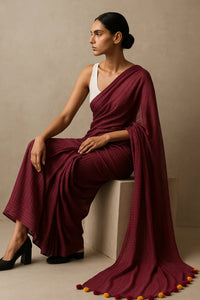RANGOLI RHYTHM | Mul Cotton | Indidha Saree