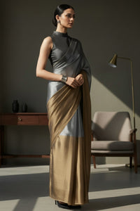 ARDHNARI | Handloom Tissue | Indidha Saree