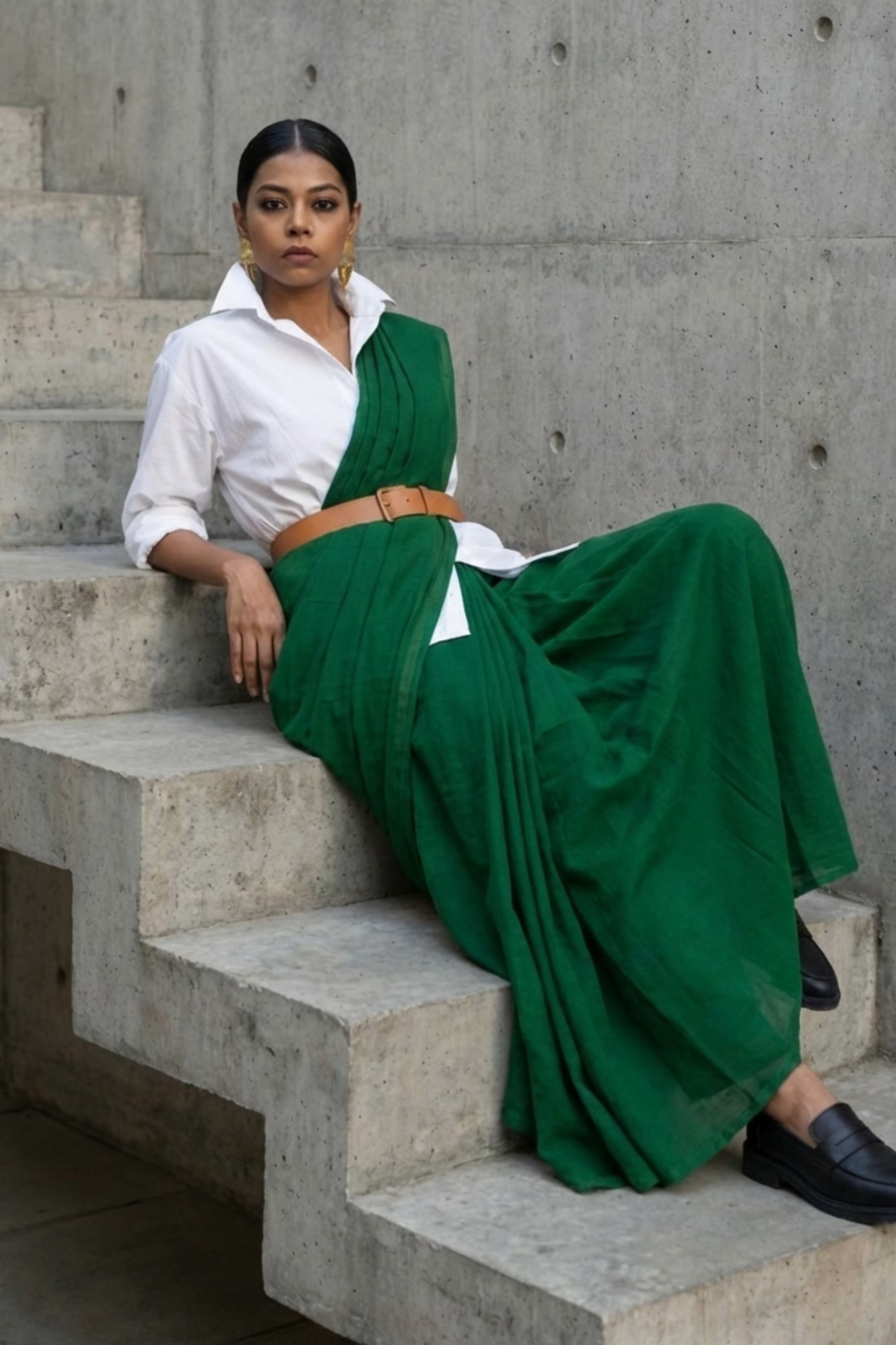 Street Code | Cotton | Indidha Saree