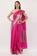 ROSETTE ROYAL | Georgette | Indidha Saree