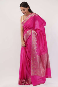 ROSETTE ROYAL | Georgette | Indidha Saree