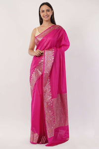 ROSETTE ROYAL | Georgette | Indidha Saree