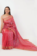 ROSY AURA | Muga Silk | Indidha Saree