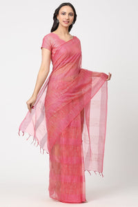 ROSY BLUSH | Kota Doria | Indidha Saree