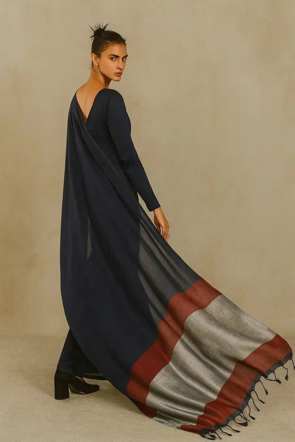 ROYAL ECLIPS | Mul Cotton | Indidha Saree