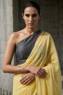 PRISHA BLOND | Mul Cotton | Indidha Saree