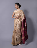 AAIMA | Tussar Ghicha Silk | Indidha Saree