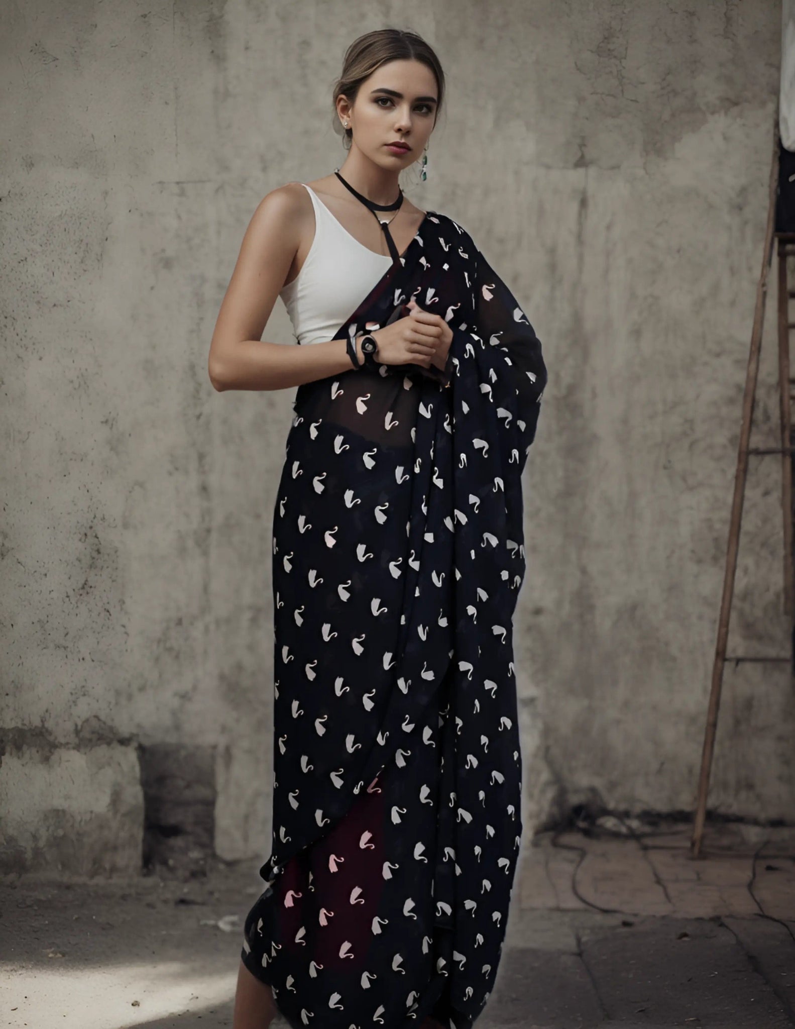 AMALTASH | Georgette | Indidha Saree
