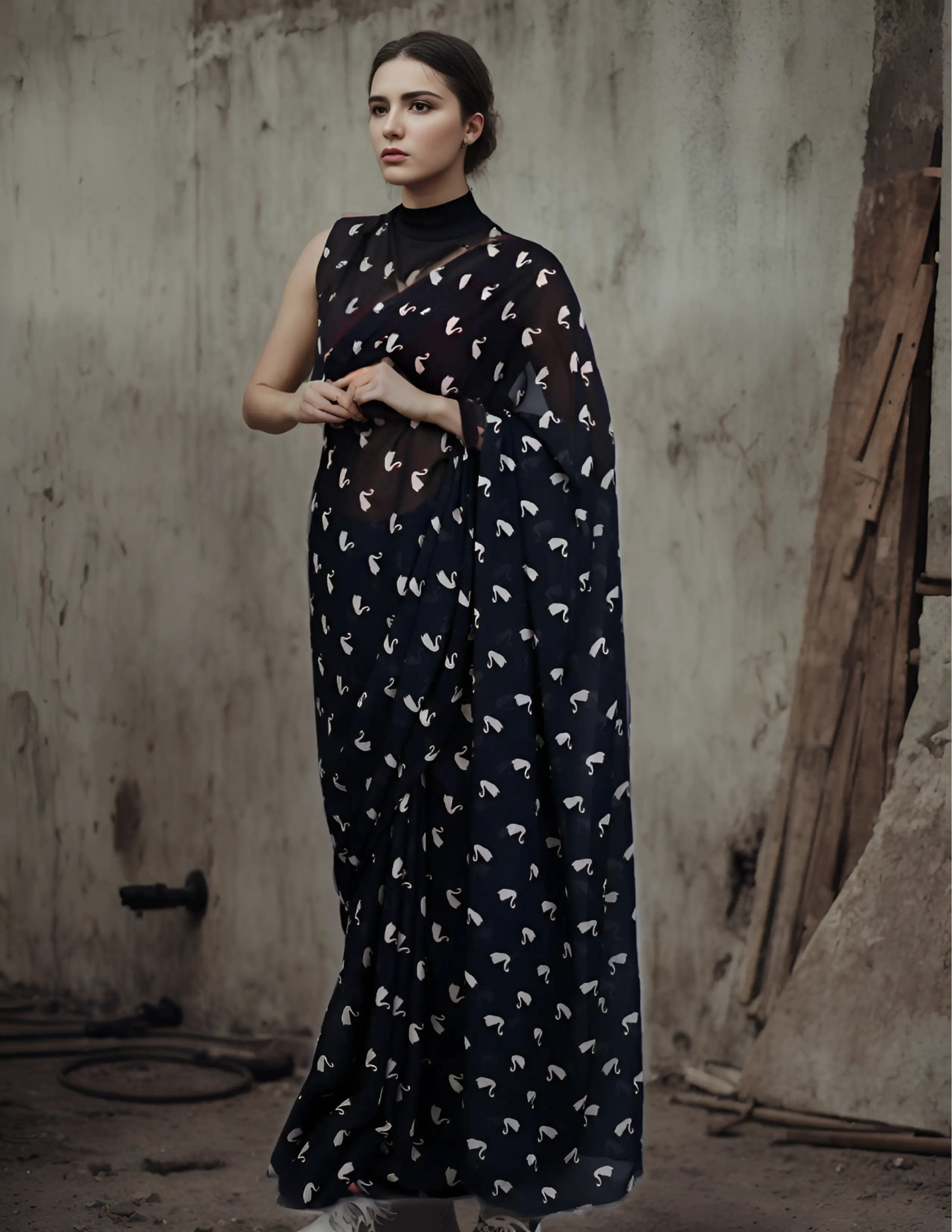 AMALTASH | Georgette | Indidha Saree