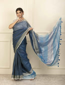 ANIKA | Linen | Indidha Saree