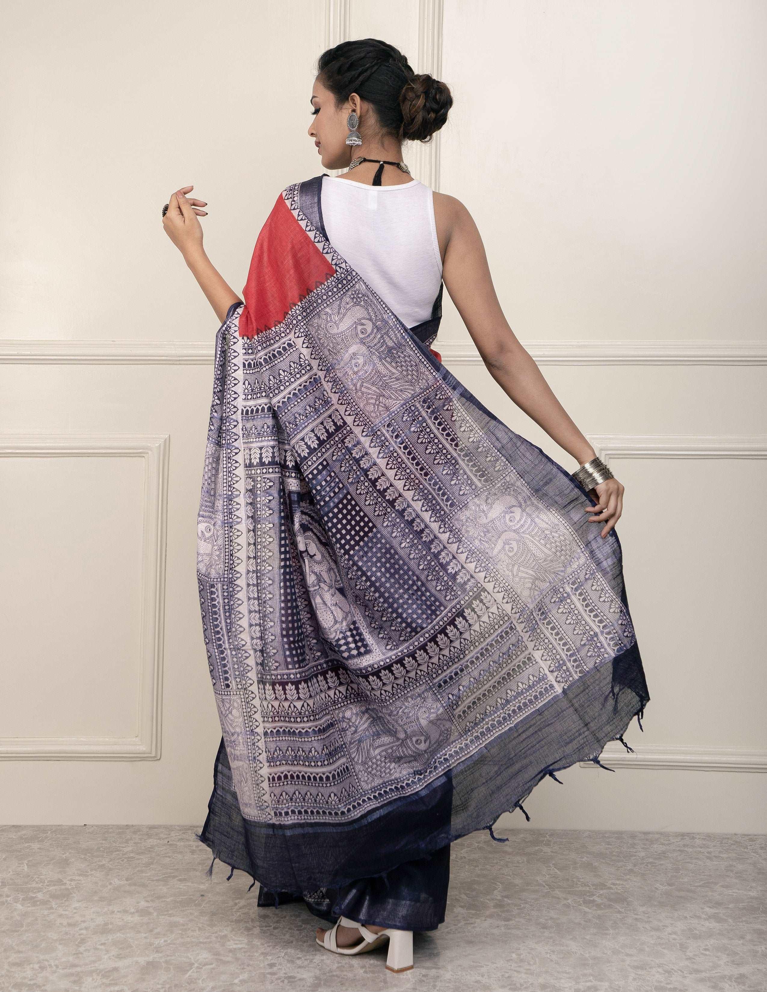 ARANYA | Cotton | Indidha Saree