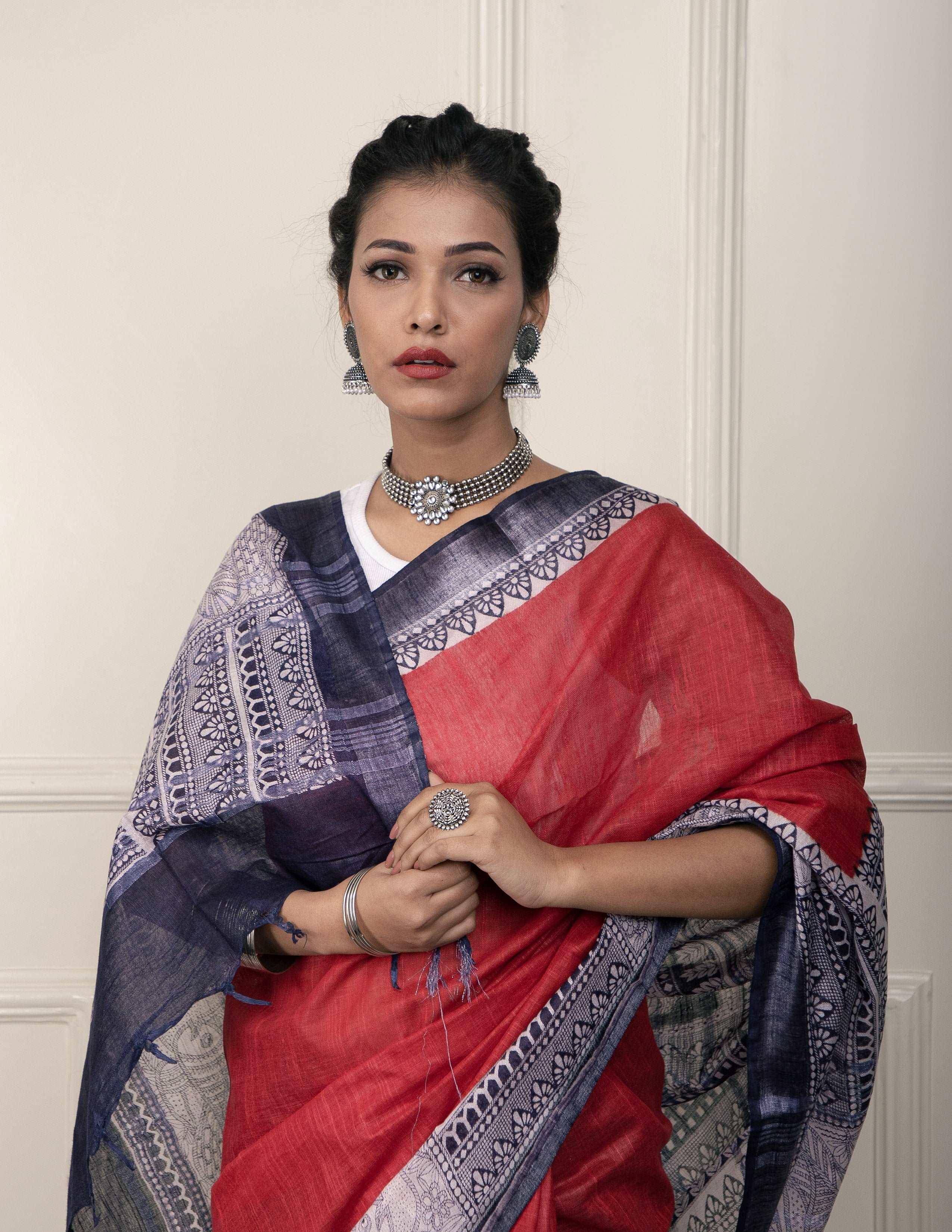 Bina Textile BGP Saree ARANYA | Cotton | Indidha Saree