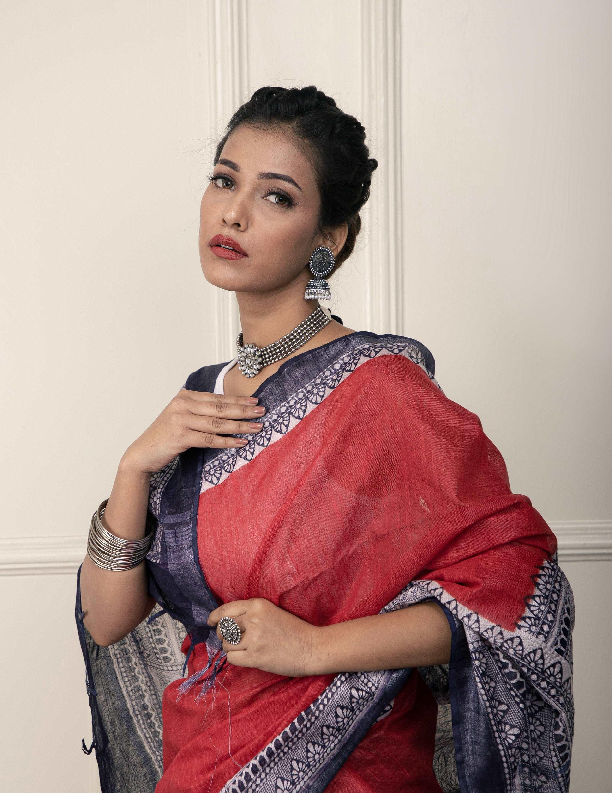 Bina Textile BGP Saree ARANYA | Cotton | Indidha Saree