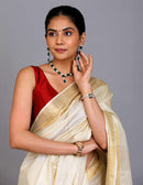 Virendra Silk Creations, CG Saree AUREATE | Kosa Zari Silk | Indidha Saree