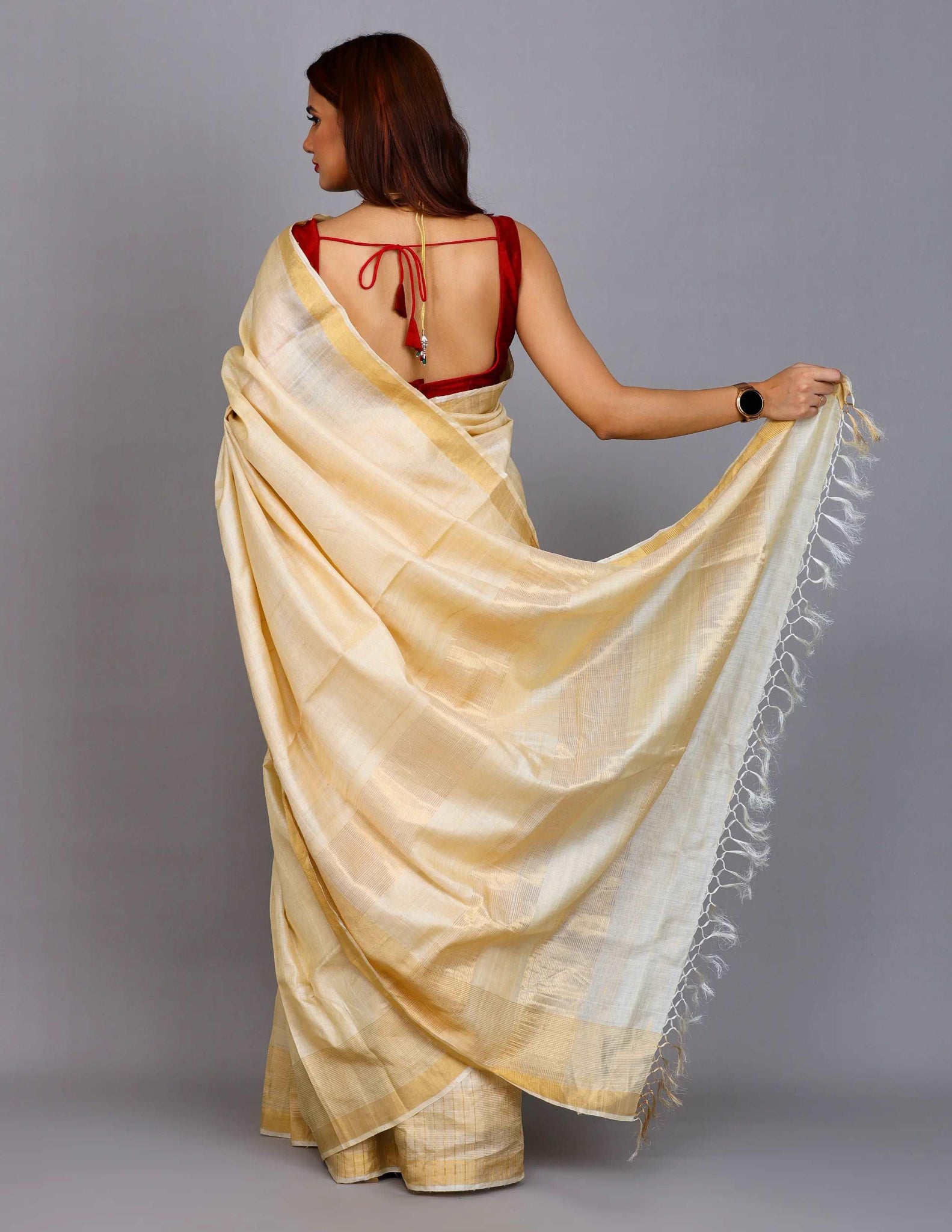 AURIC | Kosa Zari Silk | Indidha Saree