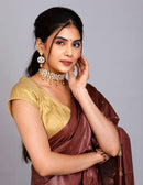 Surbhi Silk Fab, BGP Saree AVA | Kota Viscose Zari Buta | Indidha Saree