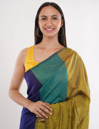 Saree BASANT RITU | Khadi Cotton | Indidha Saree Buy Khadi Cotton Saree Online | Indidha