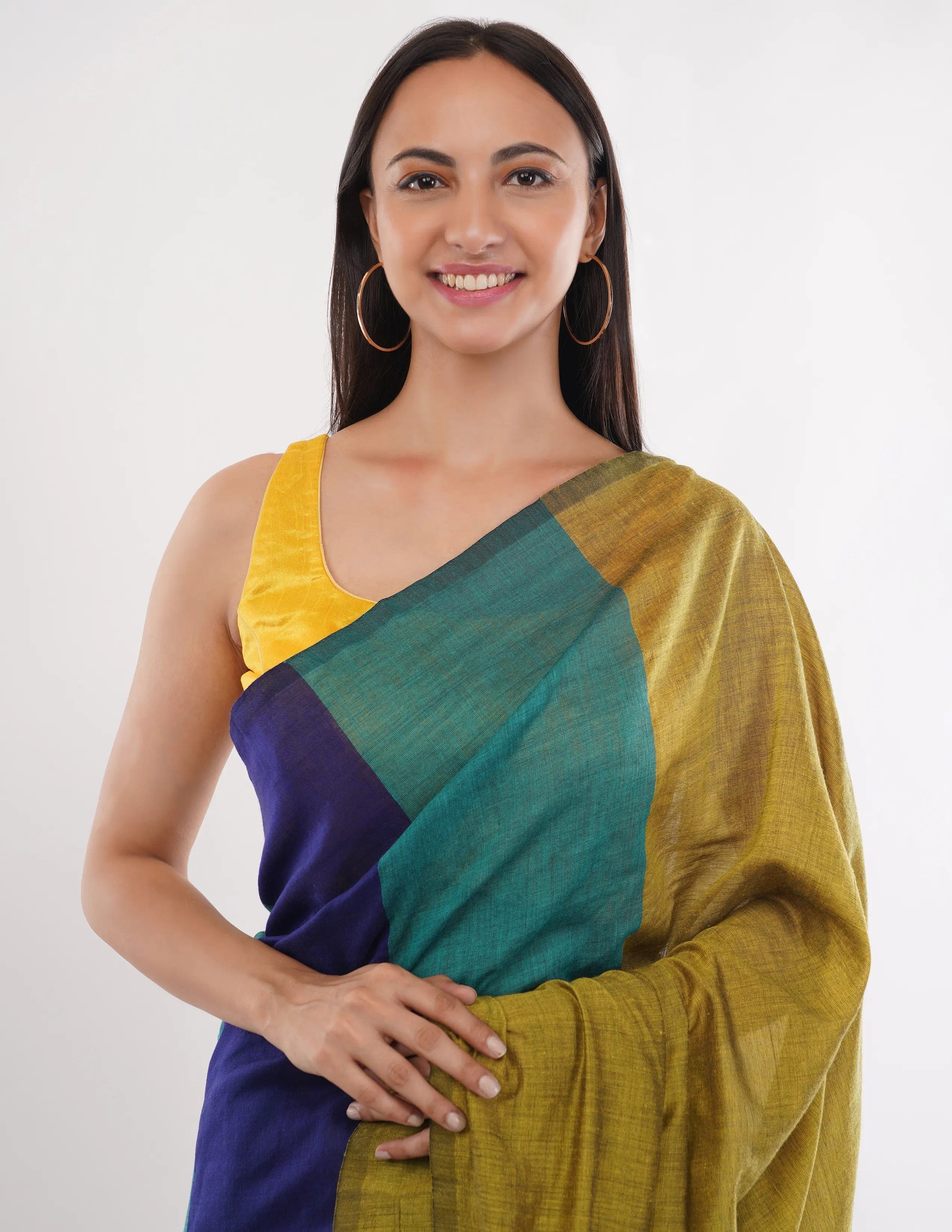 Saree BASANT RITU | Khadi Cotton | Indidha Saree Buy Khadi Cotton Saree Online | Indidha
