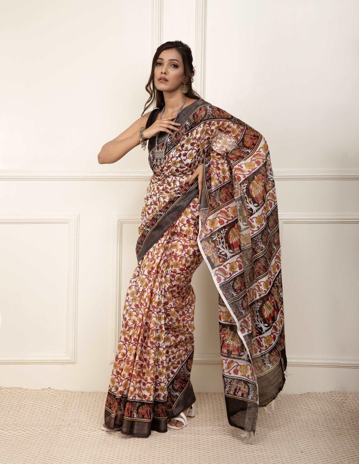 BLOOM | Cotton | Indidha Saree