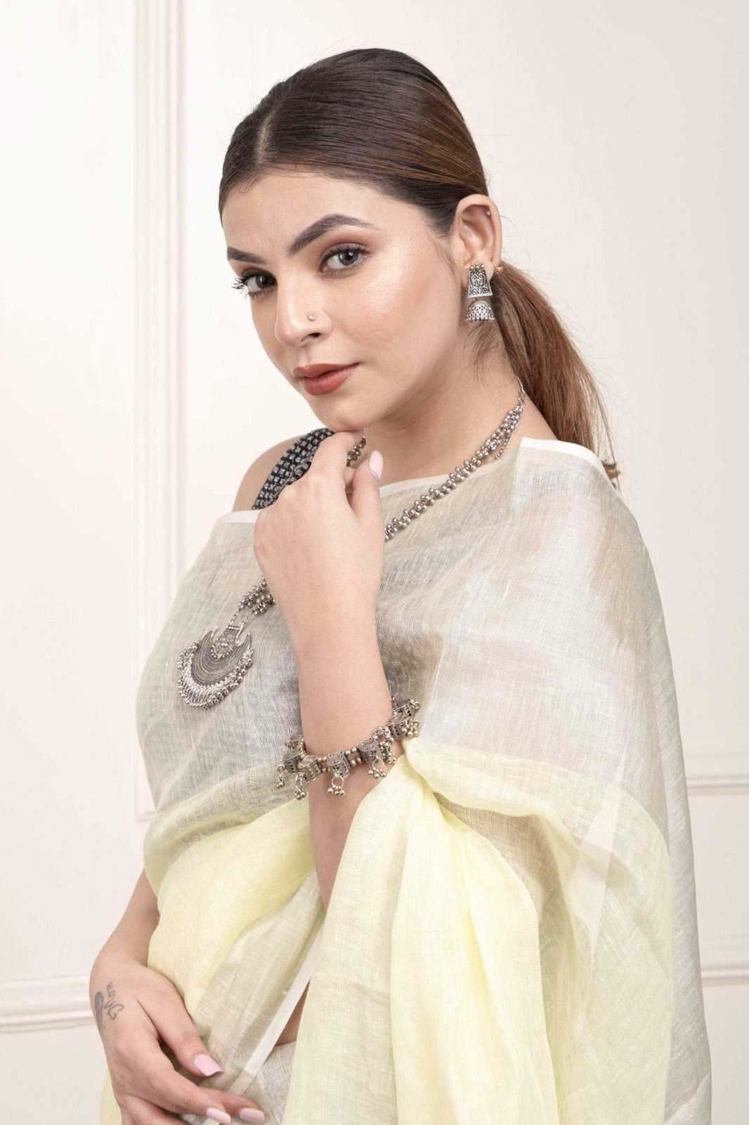 BREEZE | Linen | Indidha Saree