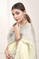 Bina Textile BGP Saree BREEZE | Linen | Indidha Saree