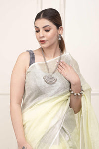Bina Textile BGP Saree BREEZE | Linen | Indidha Saree