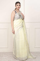 Bina Textile BGP Saree BREEZE | Linen | Indidha Saree