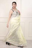 Bina Textile BGP Saree BREEZE | Linen | Indidha Saree
