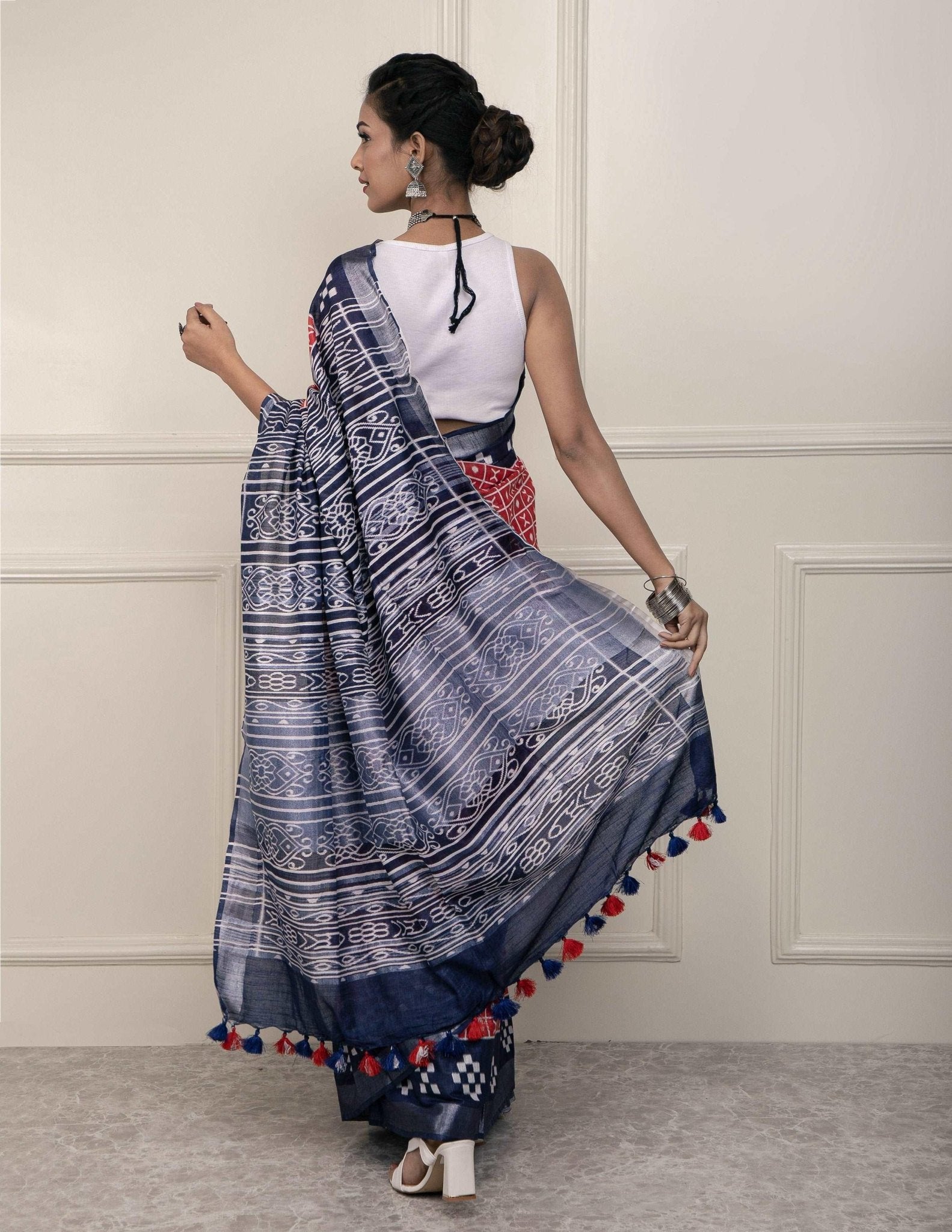 BUTA BINDI | Cotton | Indidha Saree