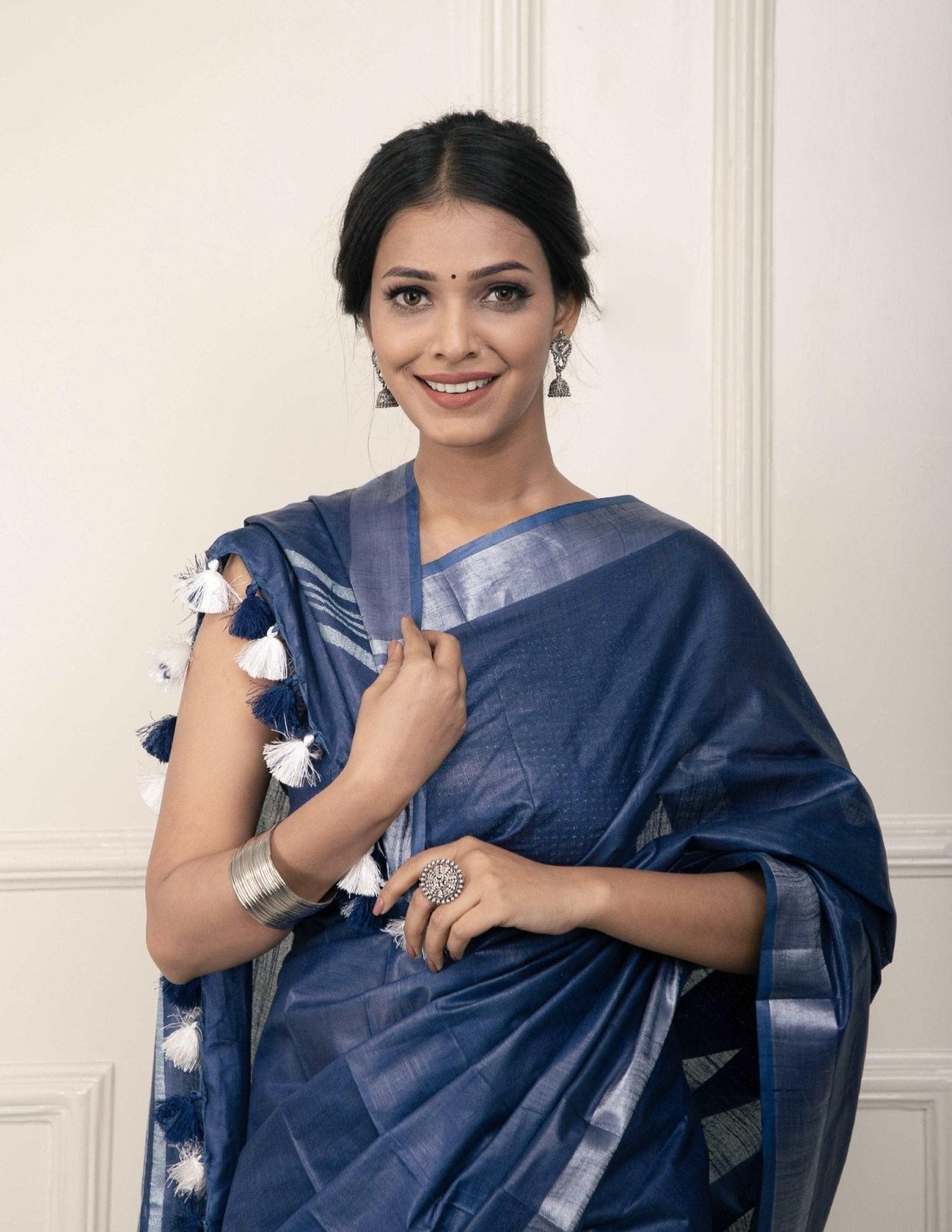 CHAKORI | Cotton Slub | Indidha Saree
