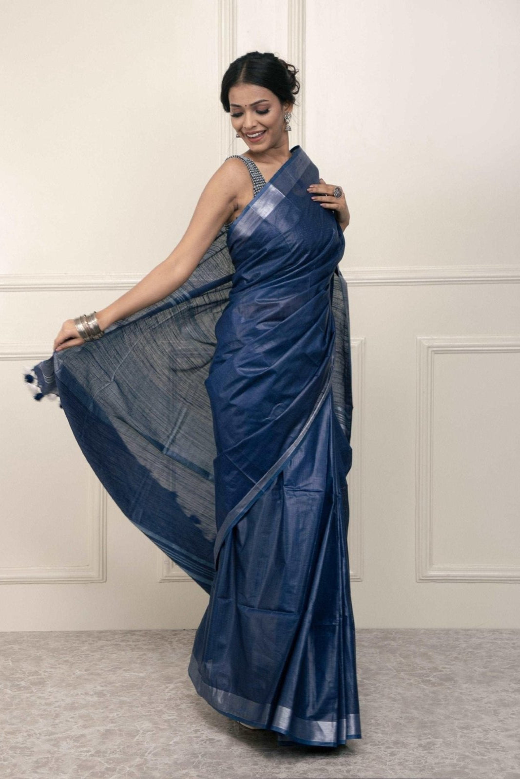 CHAKORI | Cotton Slub | Indidha Saree