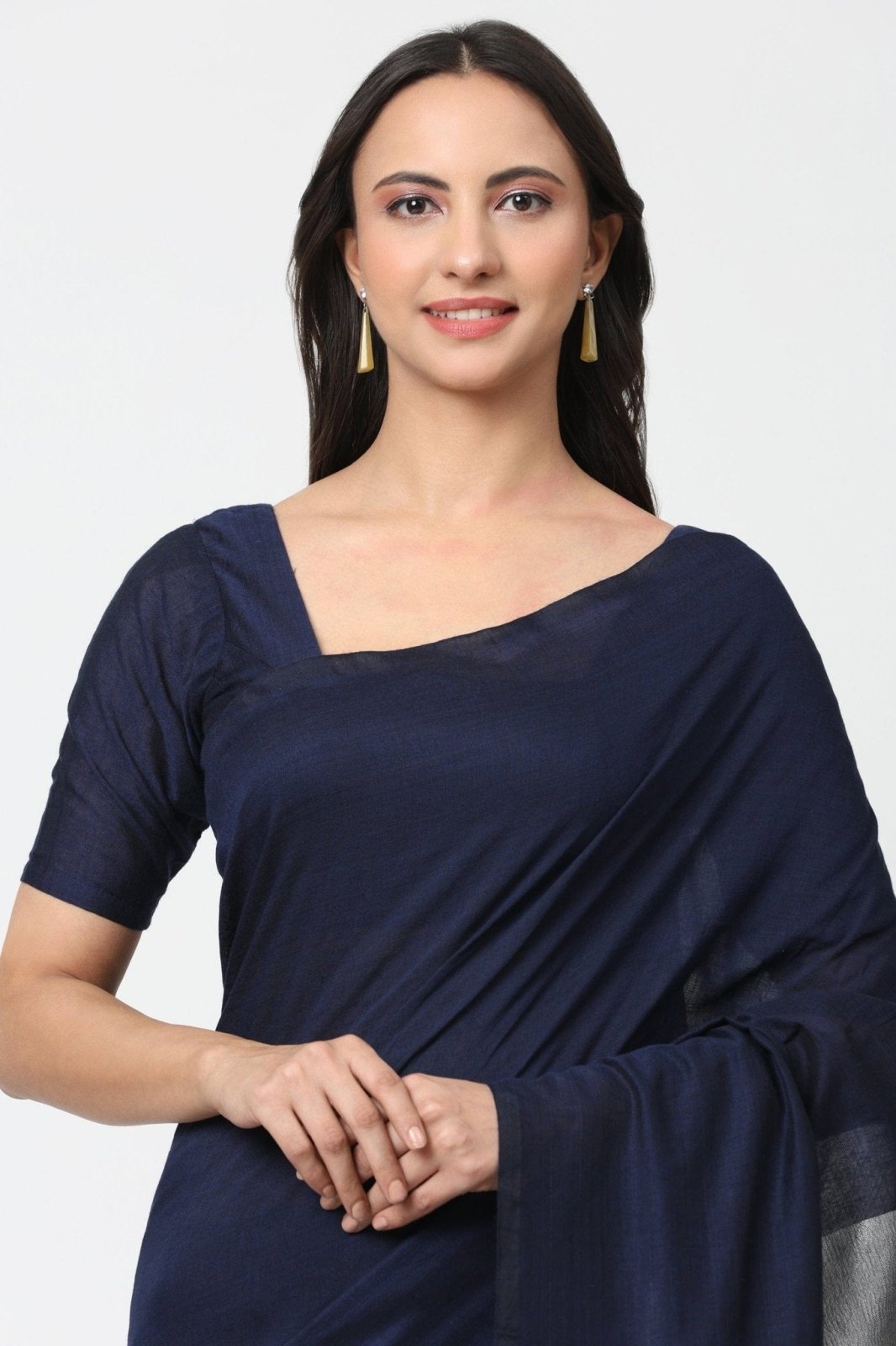 CHAMPARAN NEEL | Cotton | Indidha Saree
