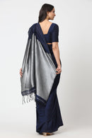 Suman SantiPur Saree CHAMPARAN NEEL | Khadi Cotton | Indidha Saree