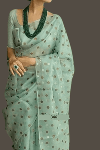 CHAND SITARA | Organza | Indidha Saree