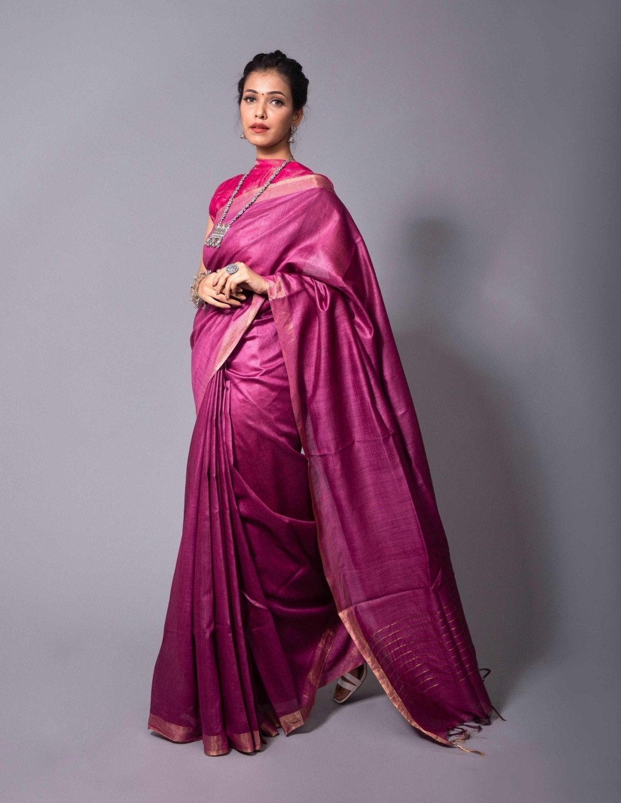 CHARM | Muga Silk | Indidha Saree