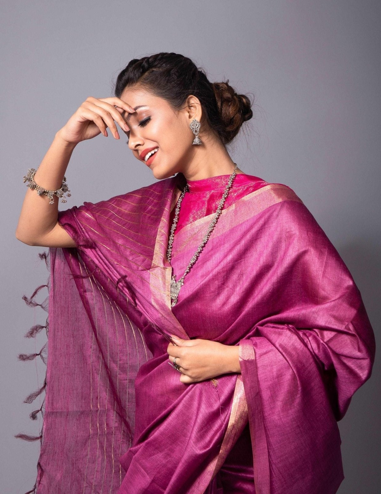CHARM | Muga Silk | Indidha Saree