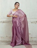 CHERRY | Burberry Tissue | Indidha Saree