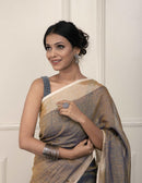 DAMIRA | Linen | Indidha Saree