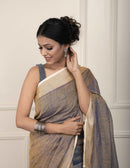 DAMIRA | Linen | Indidha Saree