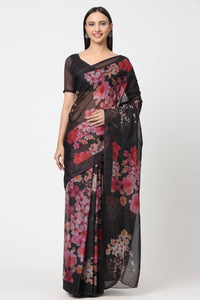 Sharon Saree DARK ROMANCE  | Organza | Indidha Saree