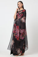 Sharon Saree DARK ROMANCE  | Organza | Indidha Saree