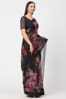 Sharon Saree DARK ROMANCE  | Organza | Indidha Saree