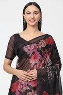 Sharon Saree DARK ROMANCE  | Organza | Indidha Saree
