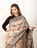 DEMEANOR | Tussar Silk | Madhubani Print | Indidha Saree