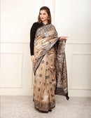 DEMEANOR | Tussar Silk | Madhubani Print | Indidha Saree